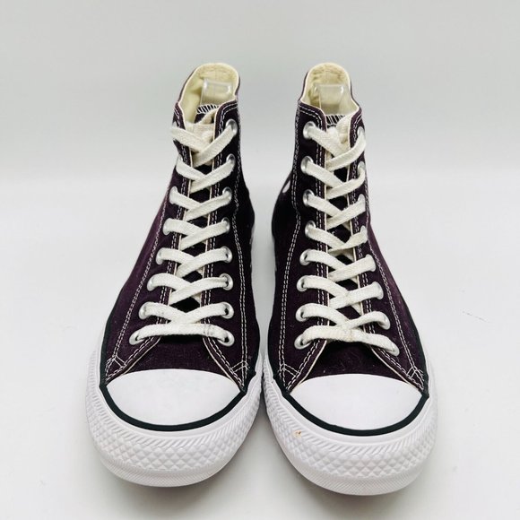 Converse All Star High Tops Womens 9.5 Mens 7.5  in Burgundy - Picture 4 of 14